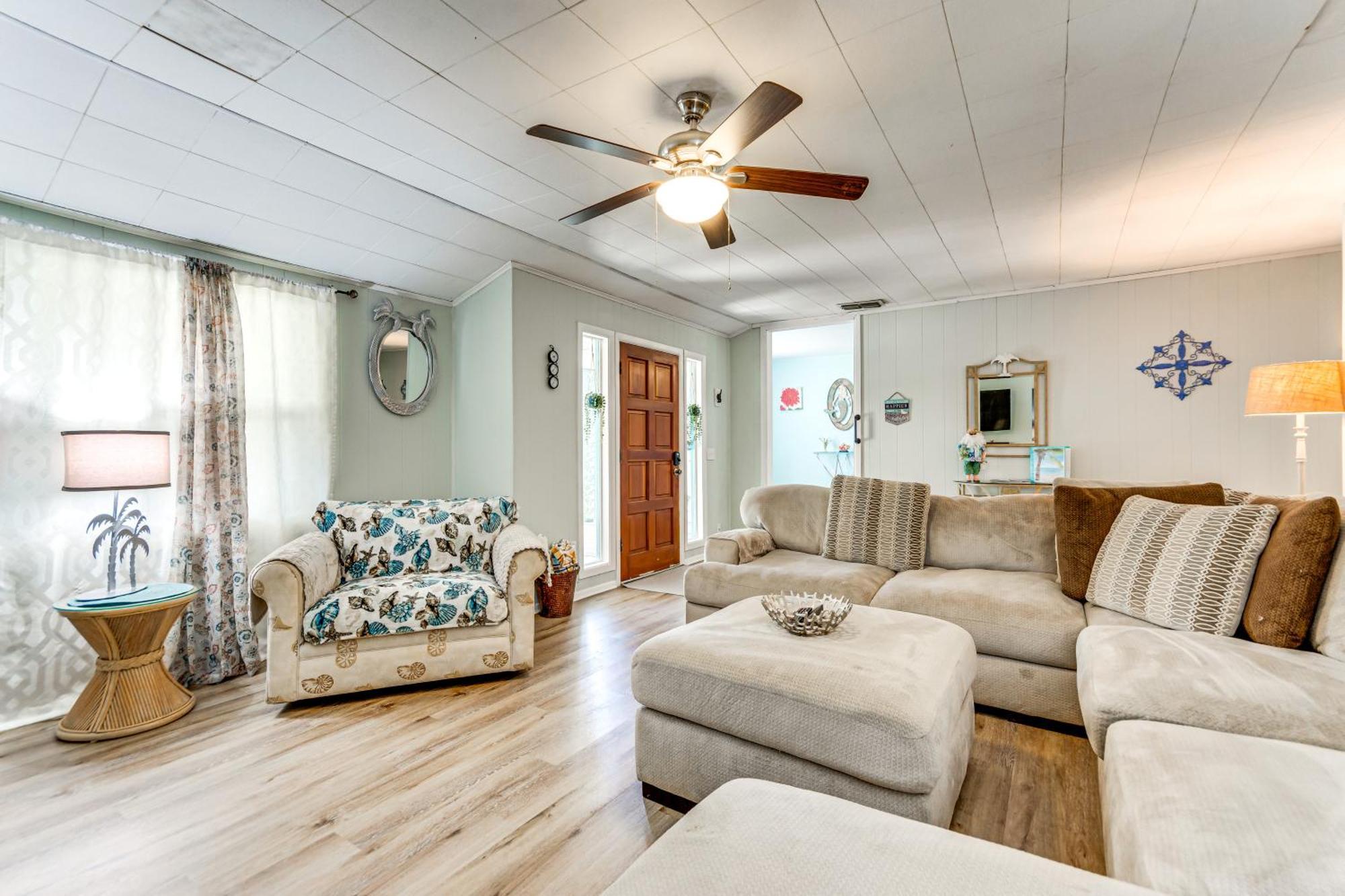Fort Walton Coastal Retreat With Yard Walk To Beach Fort Walton Beach Exterior foto